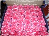 porta guardanapo com flor andreia com 5 cm