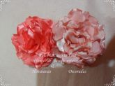 flor crespa com 8 cm